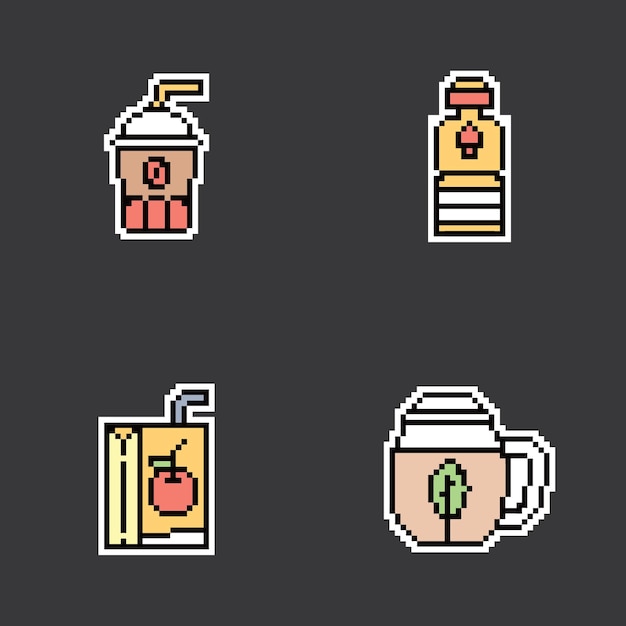 thiết kế sprite retro thẩm mỹ cổ điển pixel art