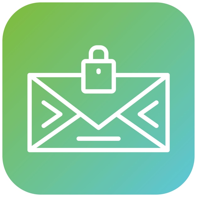 Thiết kế vector kiểu biểu tượng E-mail