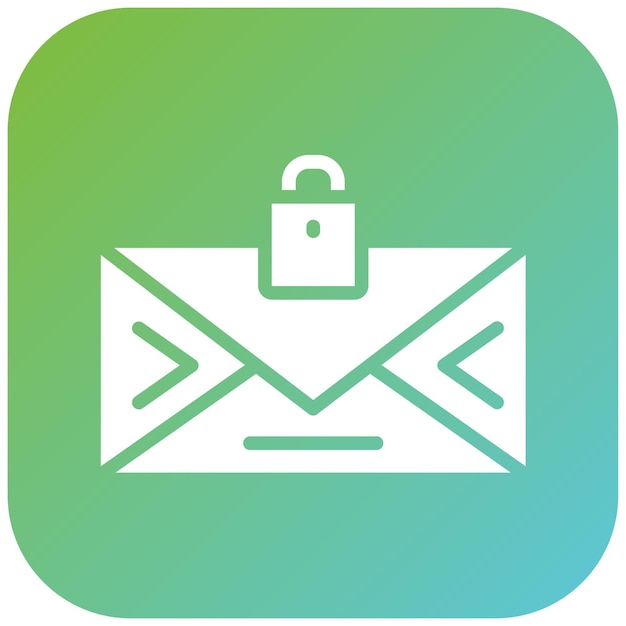 Thiết kế vector kiểu biểu tượng E-mail