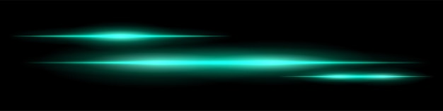 Three glowing beams with different sizes and soft blur arranged diagonally Light spreads dynamically creating depth and abstract layered motion