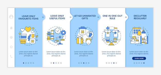 Tips for cleaning apartment onboarding template