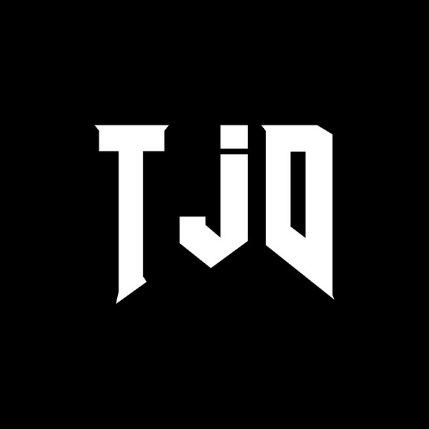 TJD letter logo design for technology company TJD logo design black and white color combination TJD logo TJD vector TJD design TJD icon TJD alphabet TJD typography logo design