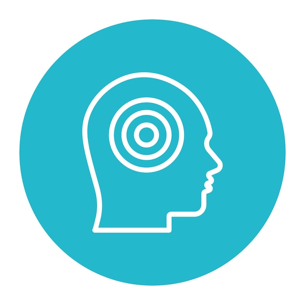 TMJ Pain icon vector image Can be used for Body Ache