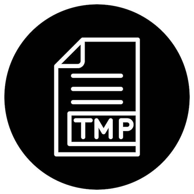 tmp vector icon design illustration