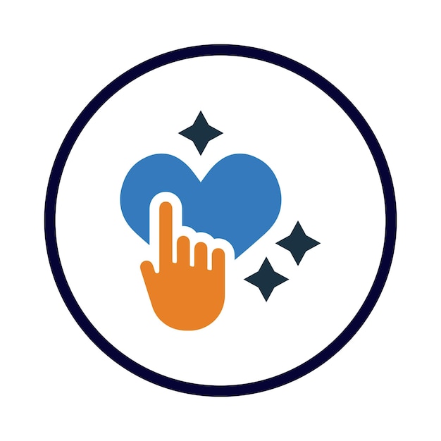 together hands friendly Gesture hand heart donation charity volunteer help icon