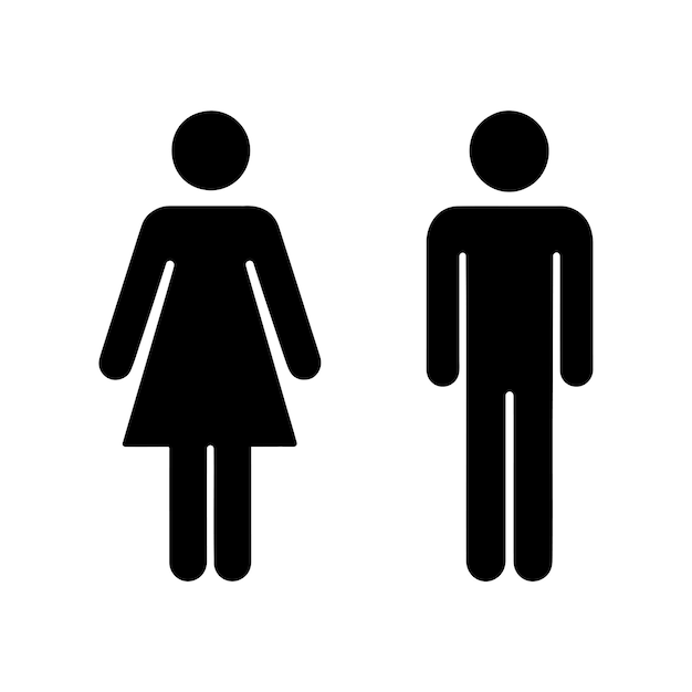 toilets icon vector