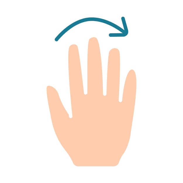 touch pad icon index finger doubleclick decrease increase turn rotation approximation press scrolling click arrow sensor turn zoom in move response time x2