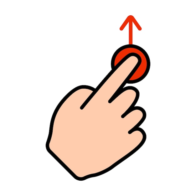 Touch pad icon Index finger doubleclick decrease increase turn rotation approximation press Scrolling click arrow sensor turn Zoom in move response time x2