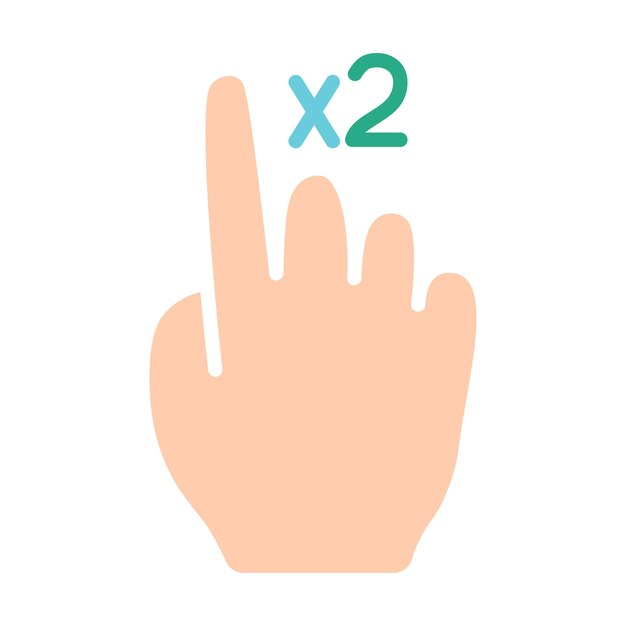 Touch pad icon Index finger doubleclick decrease increase turn rotation approximation press Scrolling click arrow sensor turn Zoom in move response time x2