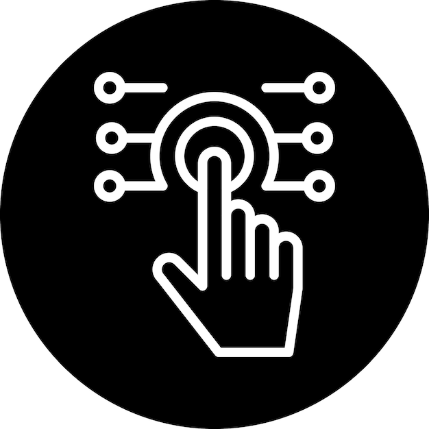 Touch Technology Icon Style