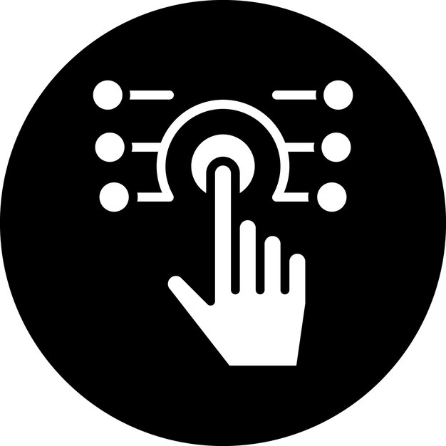 Touch Technology Icon Style