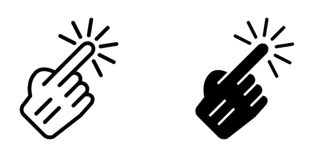 Touchscreen icon design template