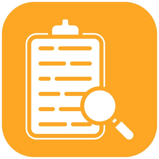 Traceability Matrix vector icon illustration of Quality Assurance iconset