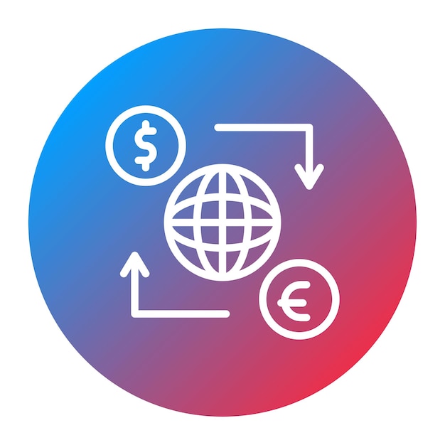 Trade icon vector image Can be used for Data Science