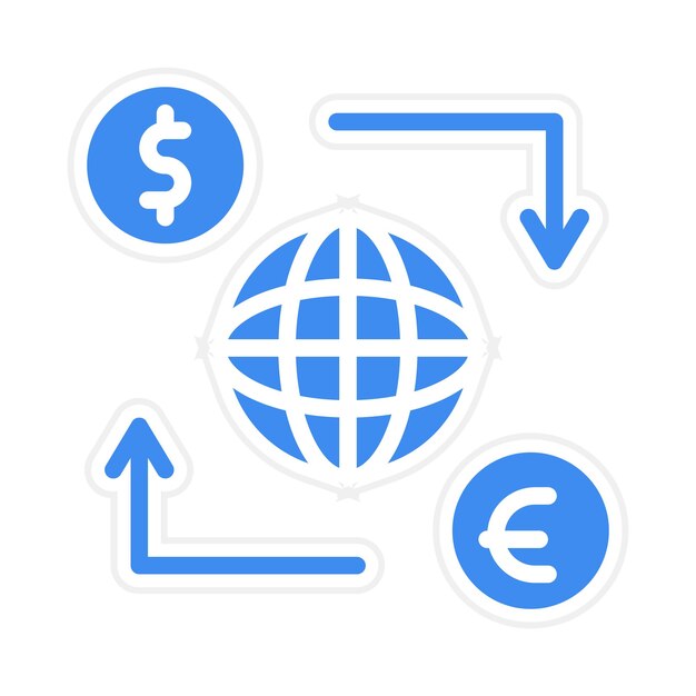 Trade icon vector image Can be used for Data Science