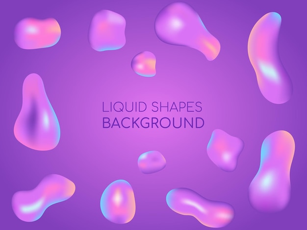 translucent liquid bubble shape refraction