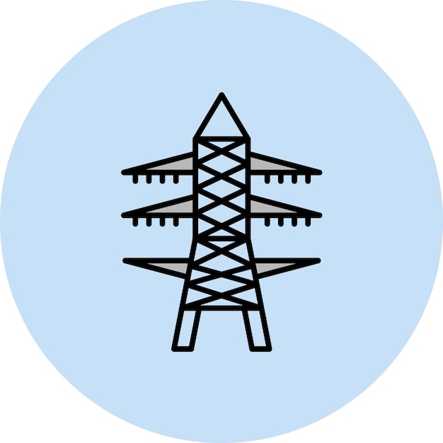 Transmission Flat Illustration