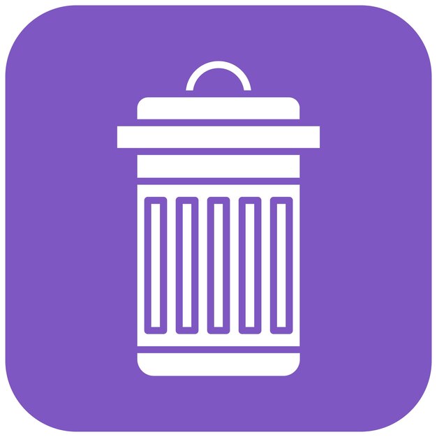 trash icon vector image can be used for startup