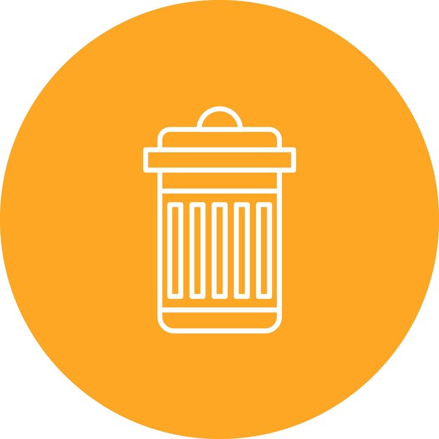 Trash icon vector image Can be used for Startup