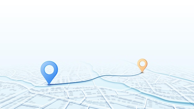 travel concept geolocation and abstract gps navigation online navigation map pointer place mark with