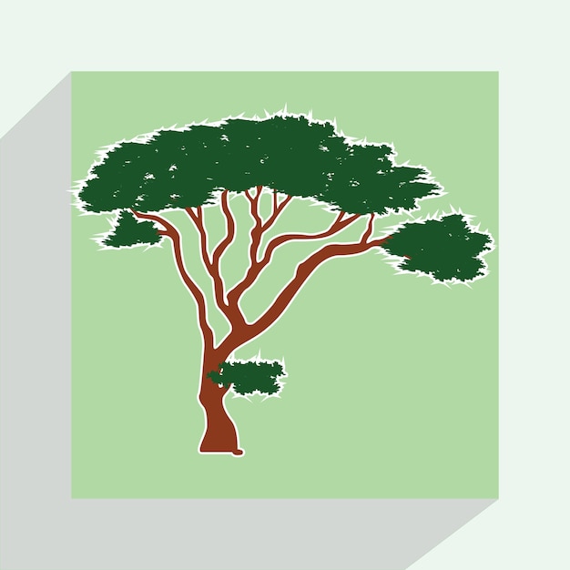 tree logo wallpaper illustration background