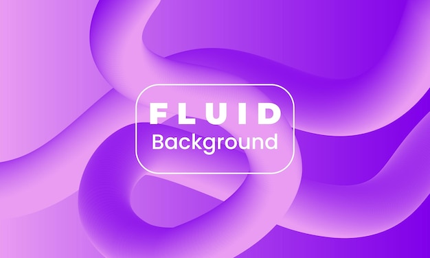 Trendy fluid gradient background
