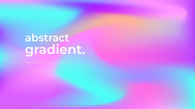 Trendy gradient background colorful abstract