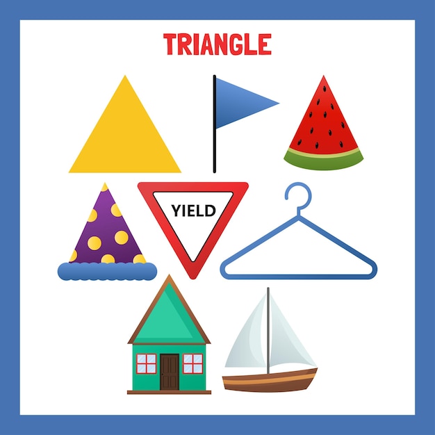 Triangle Shape Printable