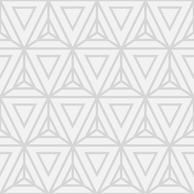 Triangle tribal seamless pattern