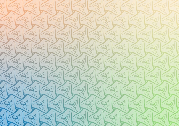 triangle yellow line green soft blue pattern background