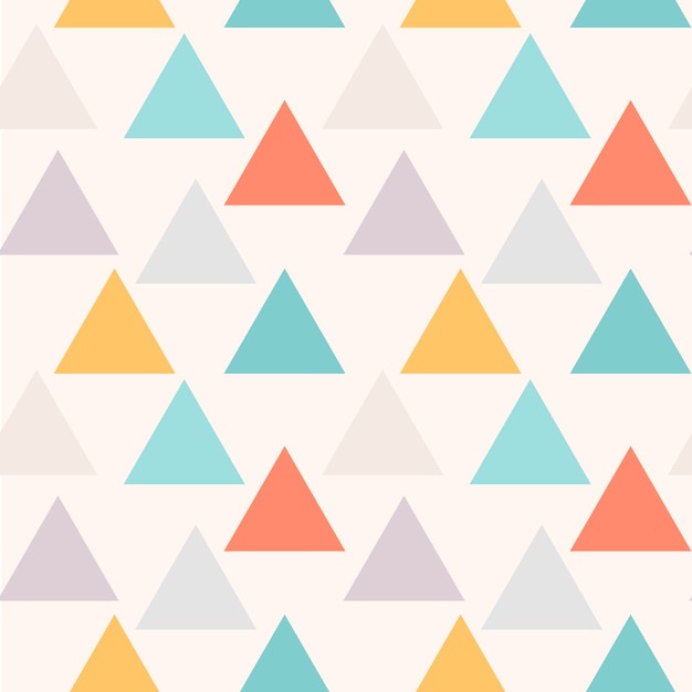 Triangular background. Seamless geometric pattern. Abstract triangle geometrical background.