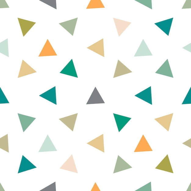 Triangular background. Seamless geometric pattern. Seamless abstract triangle geometrical background