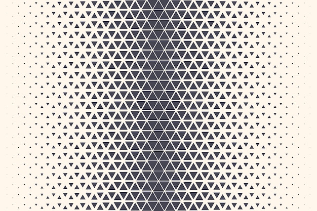 Triangular Halftone Pattern Textured Border Abstract Geometric Background