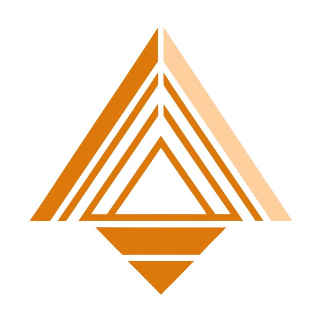 triangular vision designing a unique vector logo with an abstract triangle