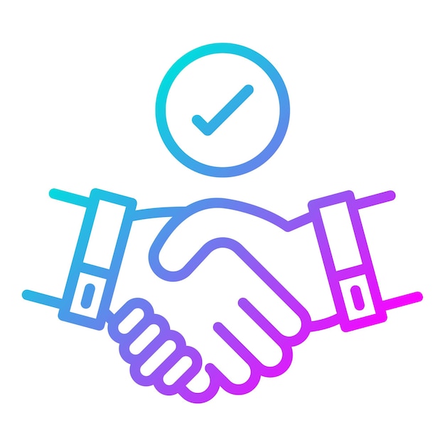 Trust vector icon Can be used for Friendship iconset