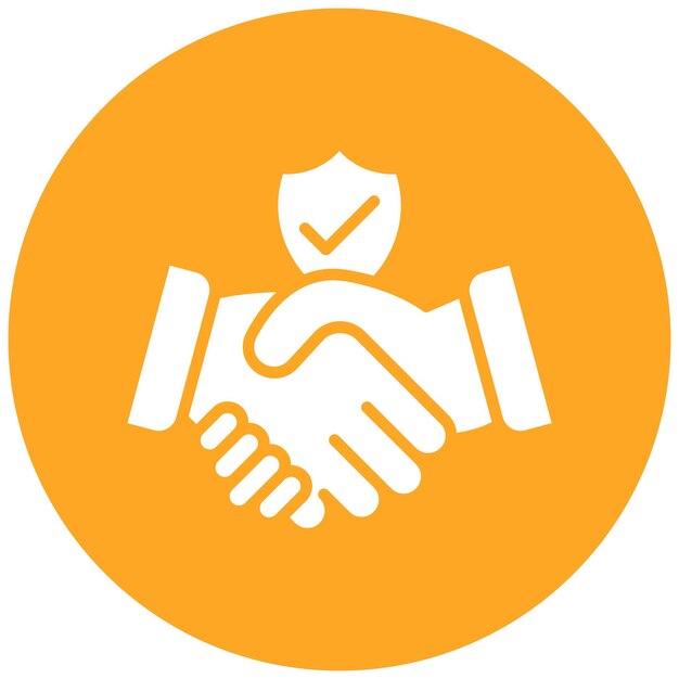 Trustworthiness vector icon Can be used for Leadership iconset