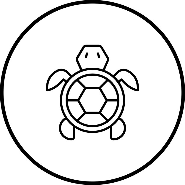 turtle icon vector image can be used for vacation and tourism