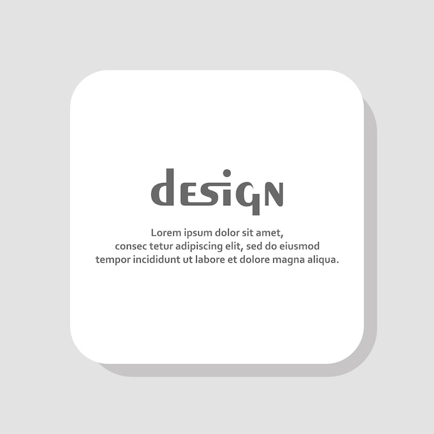 typograph text design