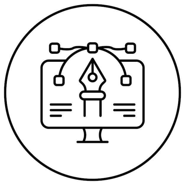 UI Design icon vector image Can be used for Computer Programming