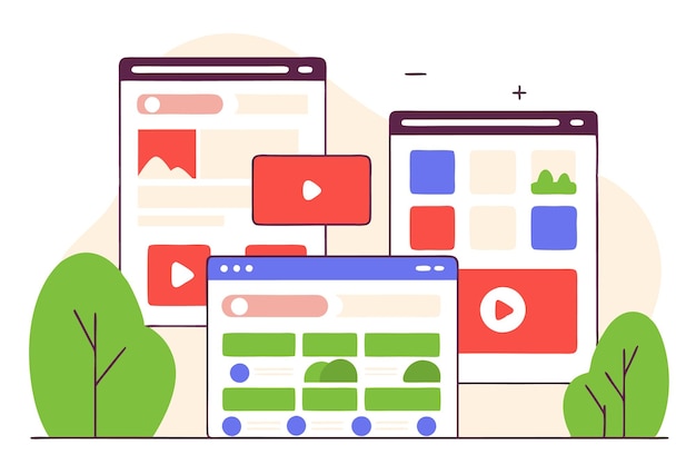 ui ux wireframe concept