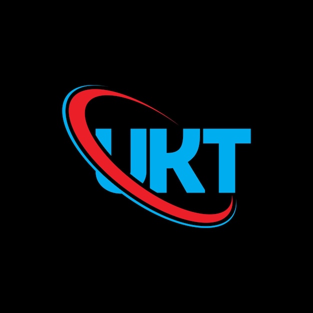 UKT logo UKT letter UKT letter logo design Initials UKT logo linked with circle and uppercase monogram logo UKT typography for technology business and real estate brand