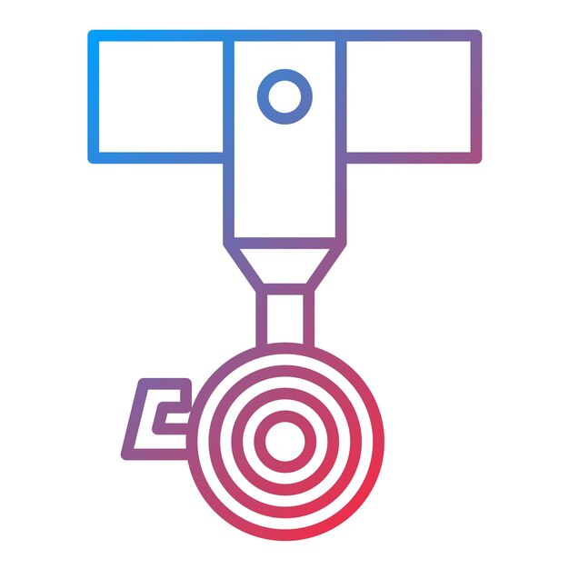 Uncoiler icon vector image Can be used for Industrial Process