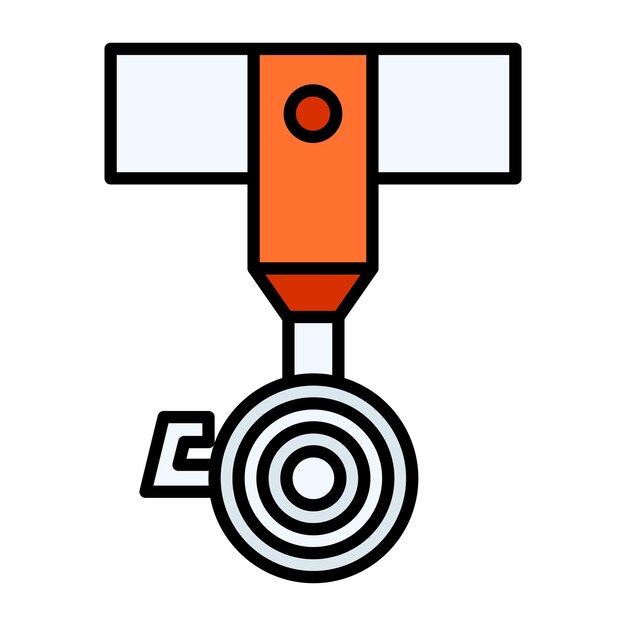 Uncoiler icon vector image Can be used for Industrial Process