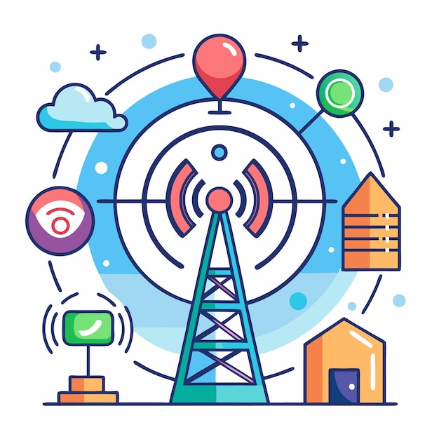 Understanding Wireless Communication Key Components and Technologies Illustrated