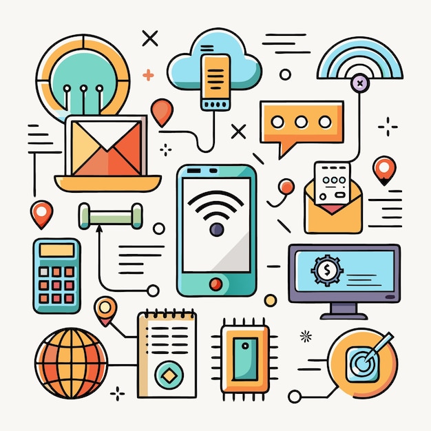 Understanding Wireless Communication Key Components and Technologies Illustrated