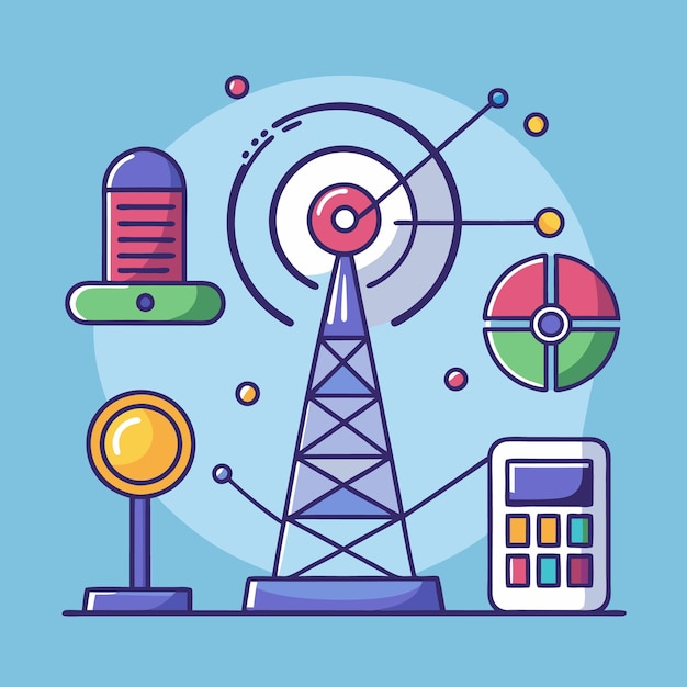 Understanding Wireless Communication Key Components and Technologies Illustrated