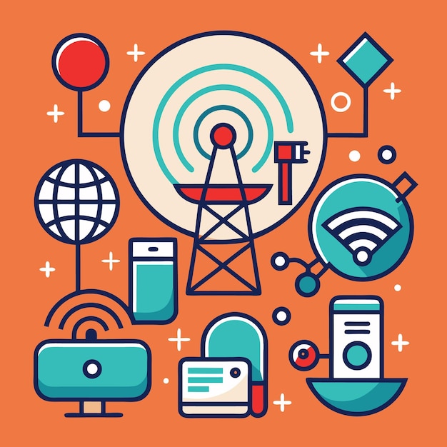 Understanding Wireless Communication Key Components and Technologies Illustrated