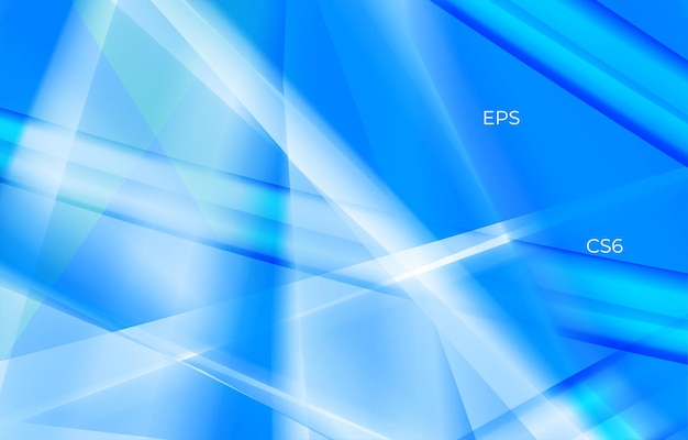 Unique modern style realistic creative custom shape with gradient blue color abstract style background design vector template