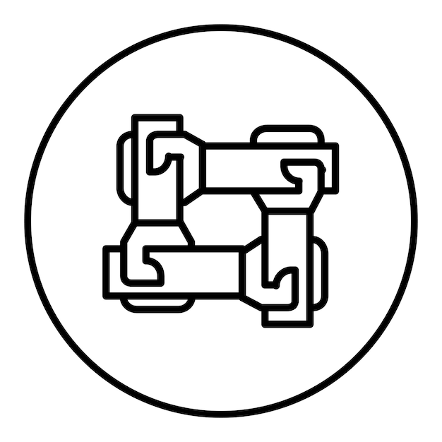 Unity icon vector image Can be used for Friendship