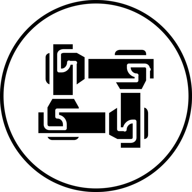 Unity icon vector image Can be used for Friendship
